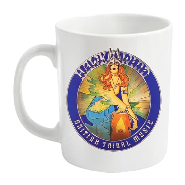 Hawkwind Britisk musik med stammer White One Size