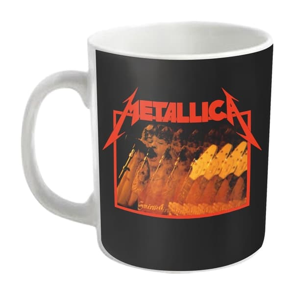 Metallica Whiplash krus White/Black/Orange One Size