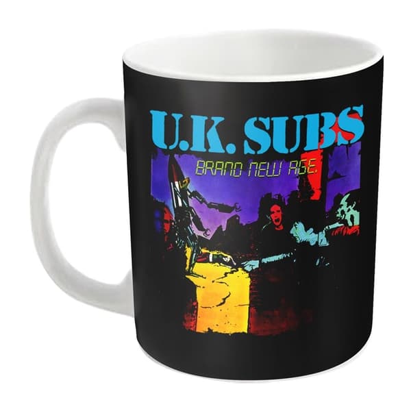 UK Subs Brand New Age-mugg White/Black/Blue One Size