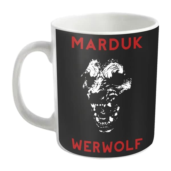 Marduk Werwolf krus White/Black One Size
