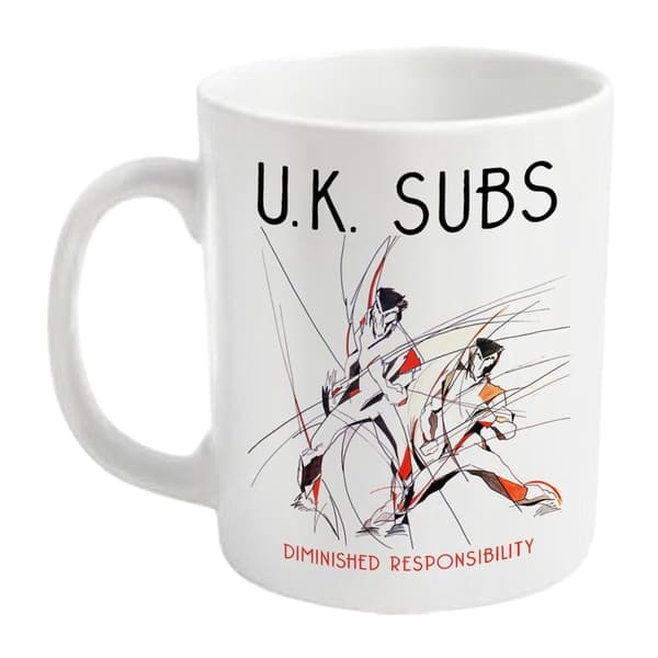 UK Subs Diminished Responsibility Mug White One Size