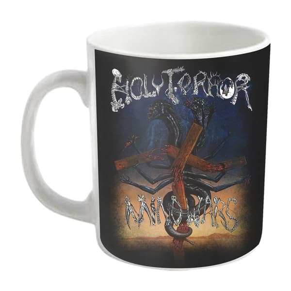 Holy Terror Mugg för tankekrig White/Black One Size