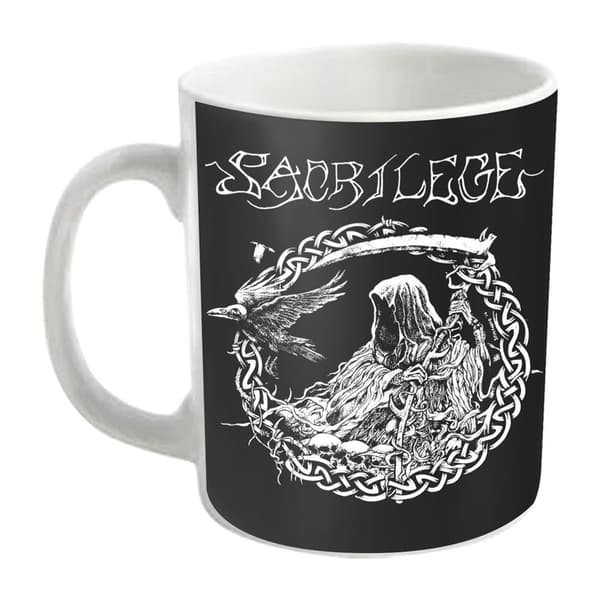 Sacrilege Krus til den sørgelige hofmand White/Black One Size