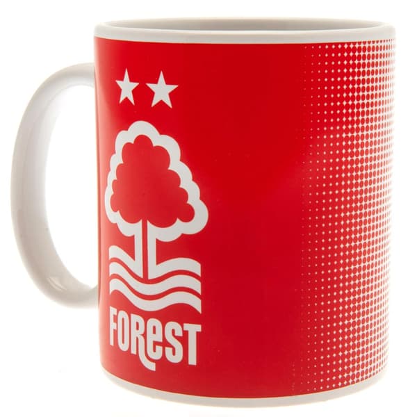 Nottingham Forest FC Halvtone krus Red/White One Size