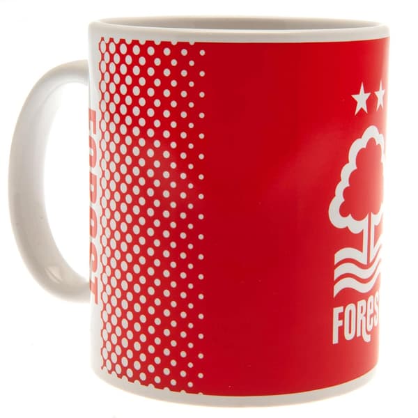 Nottingham Forest FC Fade krus Red/White One Size