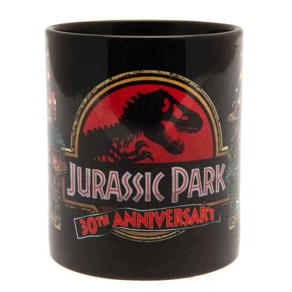 Jurassic Park 30th Anniversary Mug Black 9cm x 8cm
