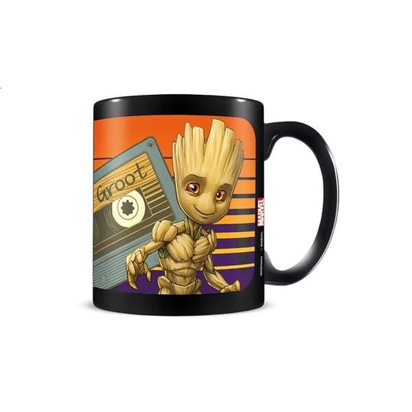 Guardians Of The Galaxy Solnedgang Groot krus Black One Size