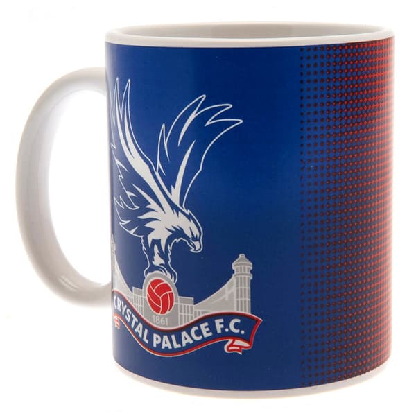 Crystal Palace FC Halvtone krus Red/Blue One Size