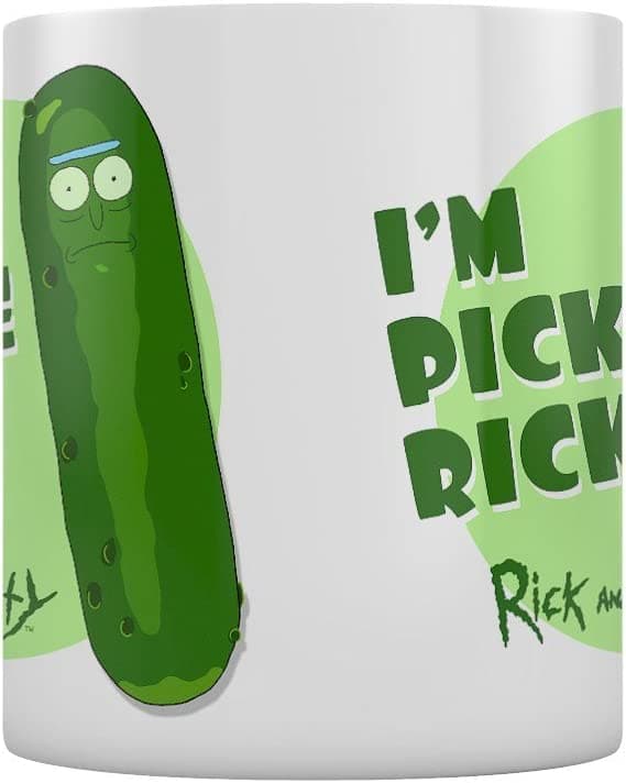 Rick och Morty - mugg "Jag är Pickle Rick"