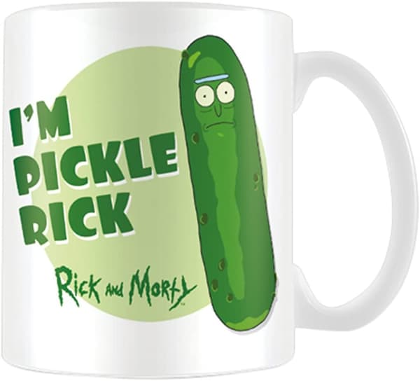Rick och Morty - mugg "Jag är Pickle Rick"