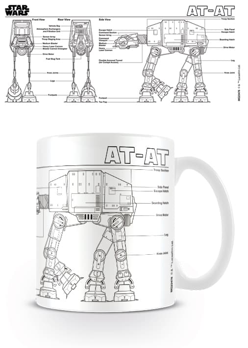 Star Wars - Plan visa AT-AT Mugg