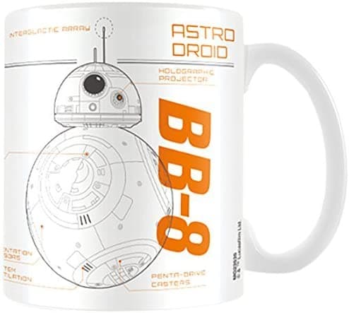 Star Wars - Episod VII Kraften vaknar BB-8 Astro Droid Sketch Mug