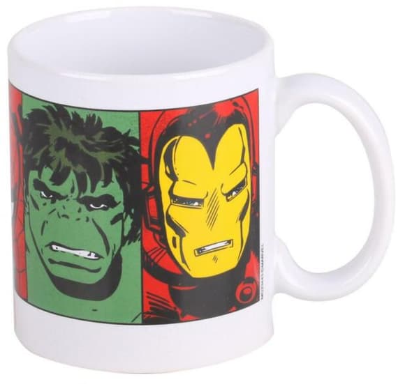 Marvel Comics - Retrohjältarnas ansikten mugg