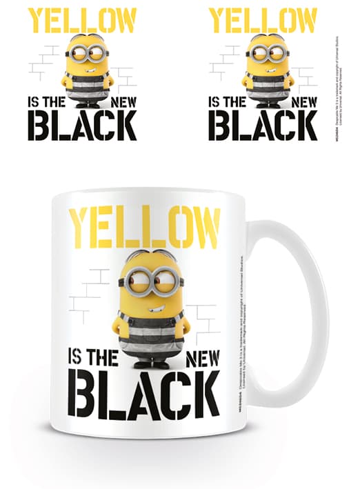 Despicable Me 3 - Mugg - Gult är det nya svarta