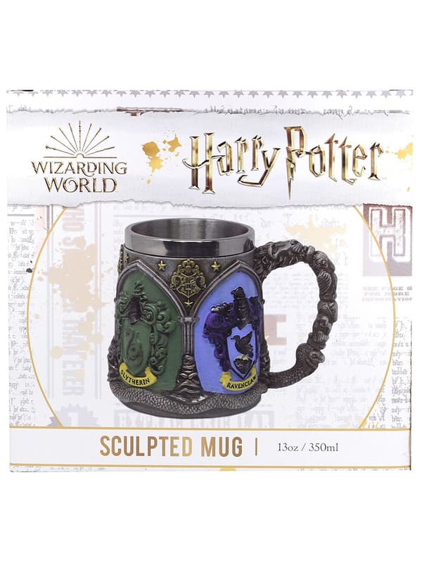 Harry Potter - Hogwarts hus mugg i polyresin