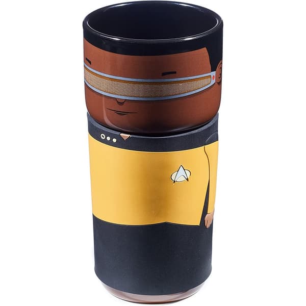 Numskull - Star Trek - Återanvändbar termosmugg Coscup Geordi La Forge