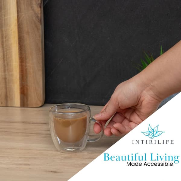 Dubbelväggigt Termiskt Glas Set Borosilikatglas Kaffeglas Teglas Latte Macchiato Tekoppar Kaffekoppar 200-300ml