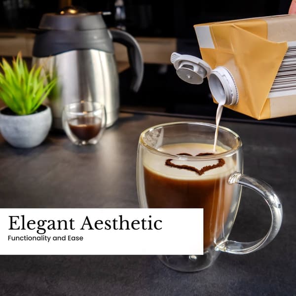 Dubbelväggigt Termiskt Glas Set Borosilikatglas Kaffeglas Teglas Latte Macchiato Tekoppar Kaffekoppar