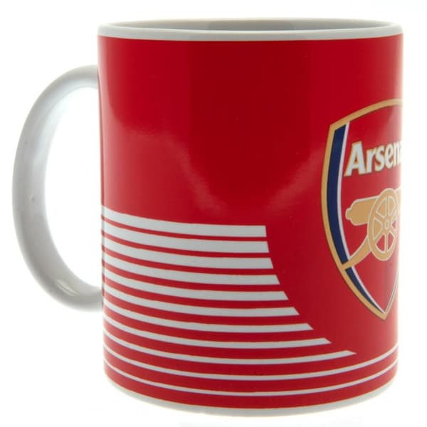 Arsenal FC Lines 325 ml mugg Red/White One Size