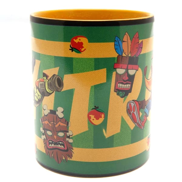 Crash Bandicoot Mega Heat Changing Mug