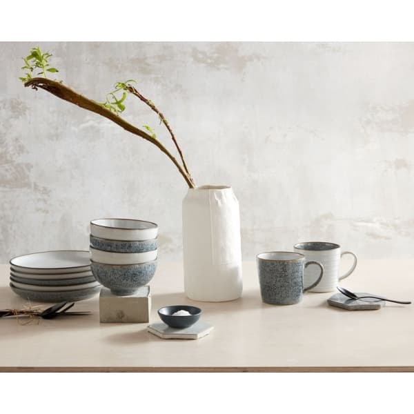 Studio Grey Ridged Mug, 40cl - Denby