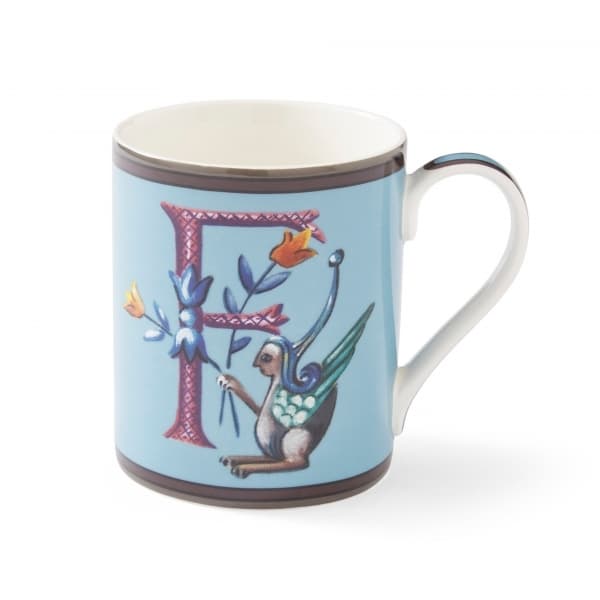 Alphabet Cup F, 34cl - Spode