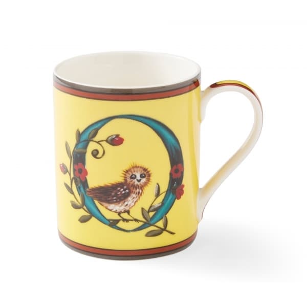 Alphabet Mugg O, 34cl - Spode