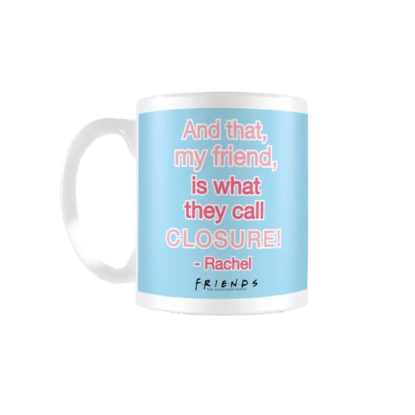 Friends Rachel Quote Mug White/Blue One Size