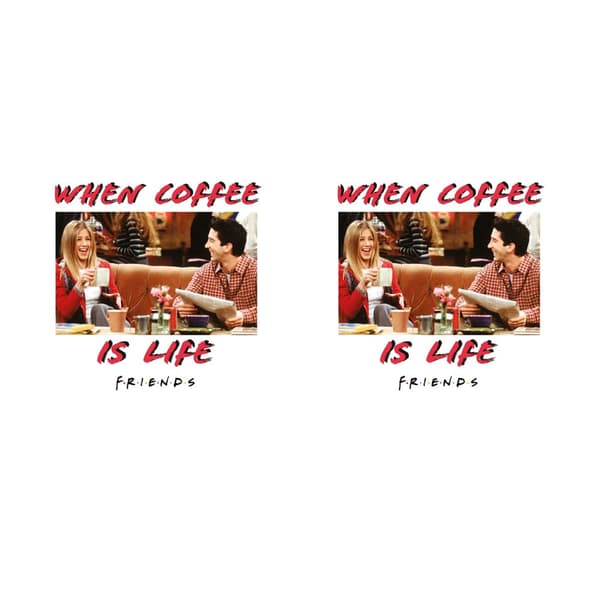 Friends När kaffe är livet mugg