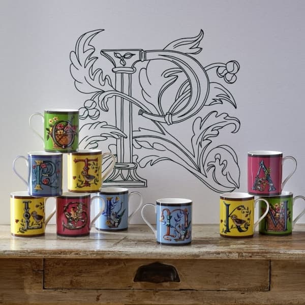 Alphabet Cup H, 34cl - Spode