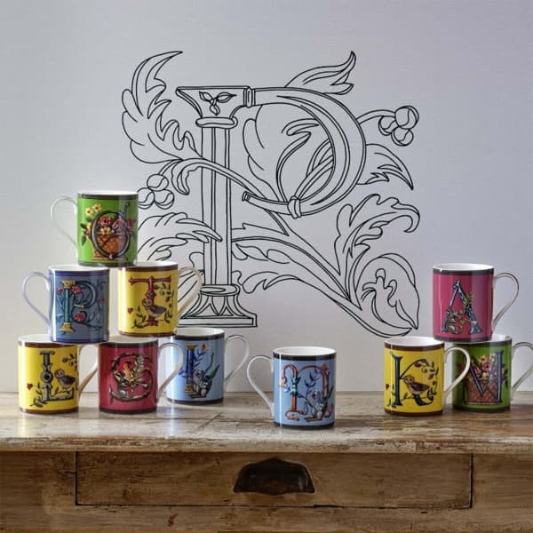 Alphabet Mug J, 34cl - Spode