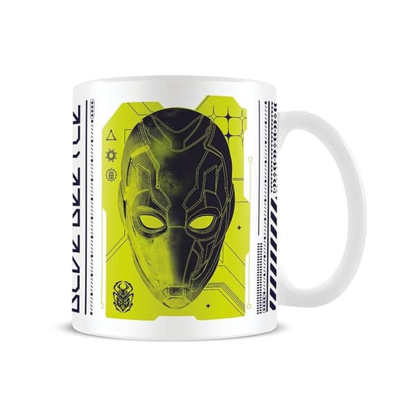 Blue Beetle Alien Biotech Mug White/Yellow One Size