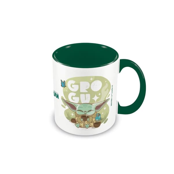 Star Wars: The Mandalorian Cuteness Grogu Mug White/Green One Size