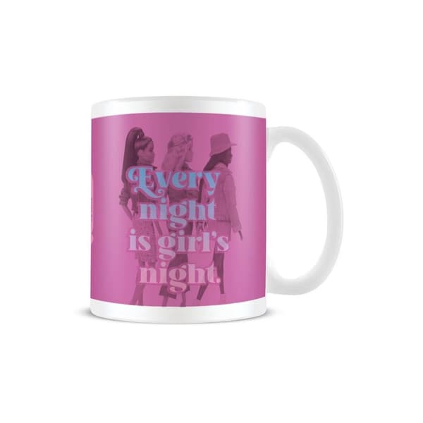 Barbie The World Isn´t Perfect Mug Pink/White One Size