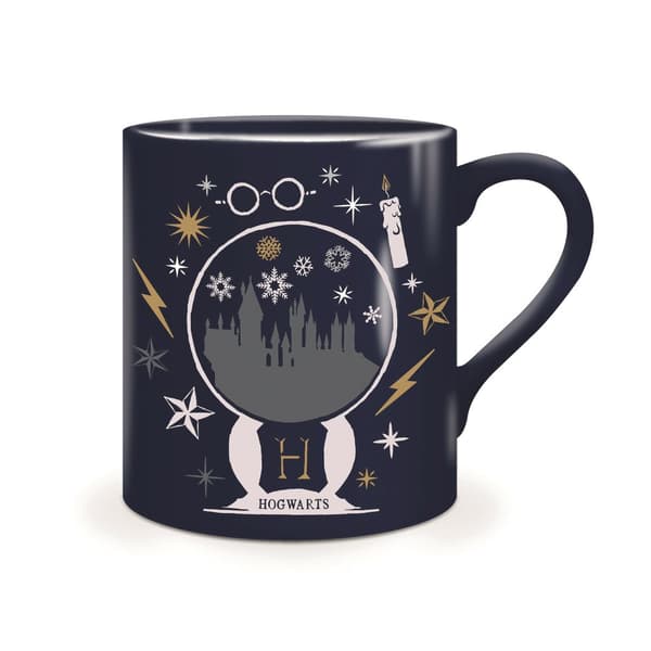 Harry Potter - Hogwarts slott mugg för jul