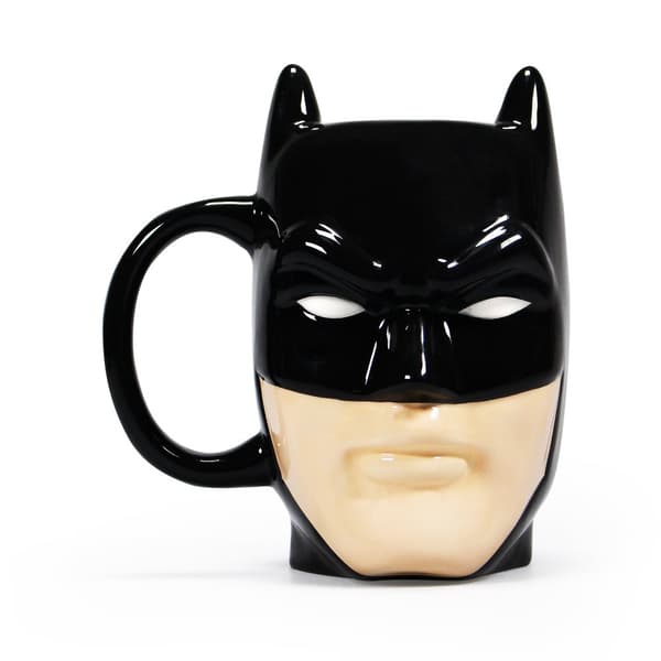 DC Comics Batman - 3D-mugg med Batmanhuvud