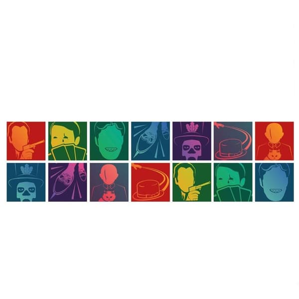 James Bond Muggen "Villain Icons" i porslin