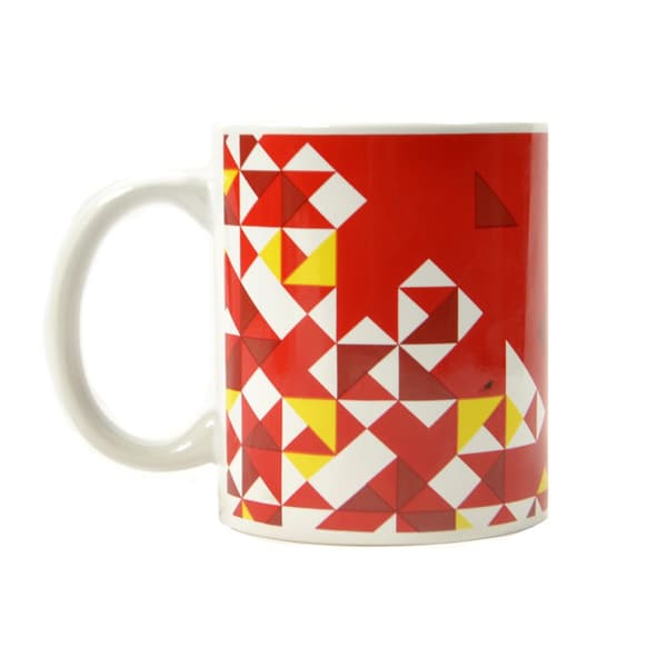 Liverpool FC Particle 325ml Mug Red/White One Size
