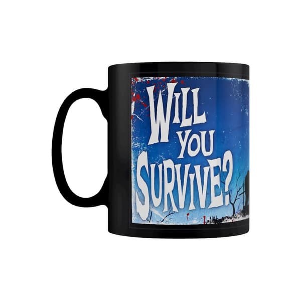 Grindstore Skräckmugg Will You Survive? Black One Size