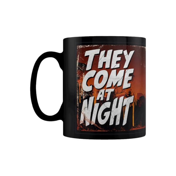 Grindstore They Come At Night Horror Mug Black/Orange One Size