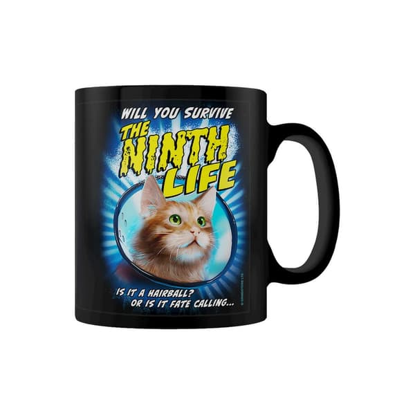 Horror Cats The Ninth Life Vintage Mug