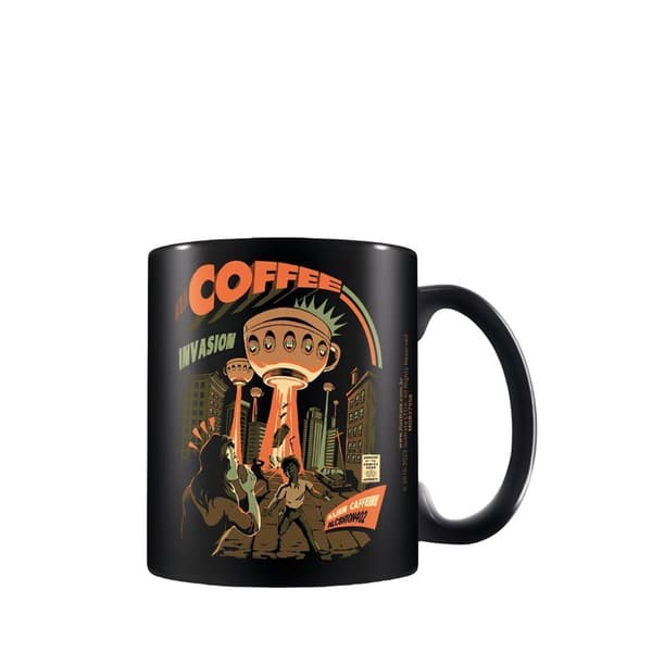 Ilustrata Coffee Invasion Mug Black One Size