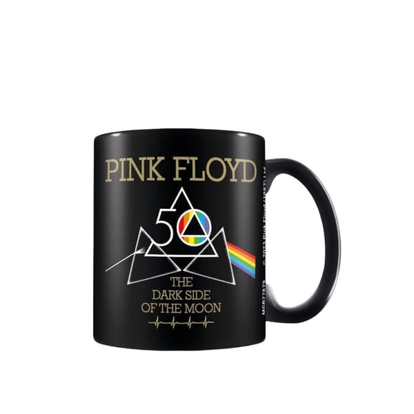 Pink Floyd Dark Side 50th Anniversary Mug Black One Size