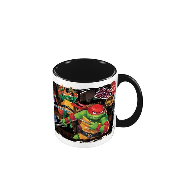 Teenage Mutant Ninja Turtles: Mutant Mayhem Turtle Power Mug White/Multicoloured/Black One Size