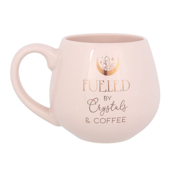Something Different Crystals And Coffee Round Mug