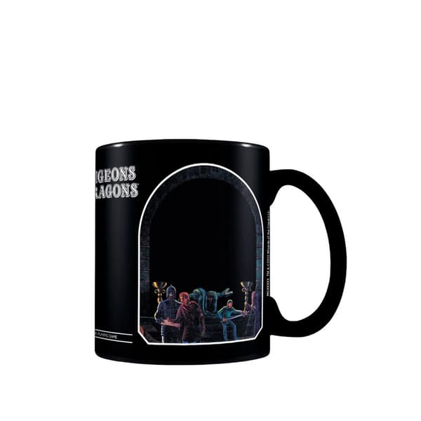 Dungeons & Dragons Thieves In The Temple Heat Changing Mug