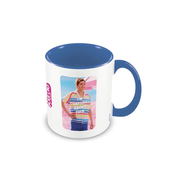Barbie Hi Allan Inner Two Tone Mug White/Blue/Pink One Size
