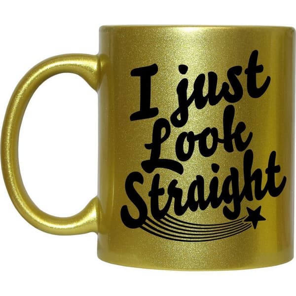 Grindstore I Just Look Straight Mug