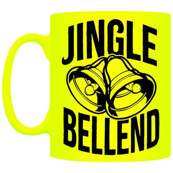 Grindstore Jingle Bellend Neon Christmas Mug