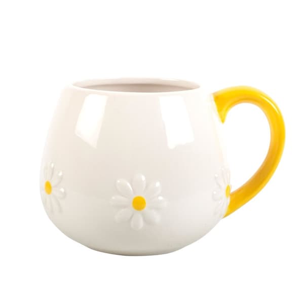 Something Different Spring Time Daisy Mug White/Yellow One Size